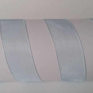 20SZO25 - 20mm-es organza szalag � babakék 25. - Meska.hu