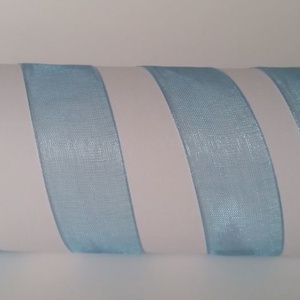 20SZO26 - 20mm-es organza szalag � égszínkék 26. - Meska.hu