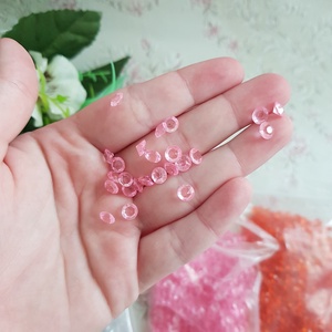 Narancssárga színű 6mm-es gyémánt alakú dekorkő, strasszkő dekor - kellékek & szerszámok - dekorációs kellékek - egyéb kellékek - Meska.hu