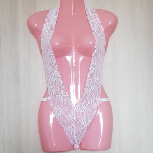 Méret nélküli fehér színű csipkés, masnis szexi body, Ruha & Divat, Női ruha, Fürdőruha & Fehérnemű, Varrás, MESKA