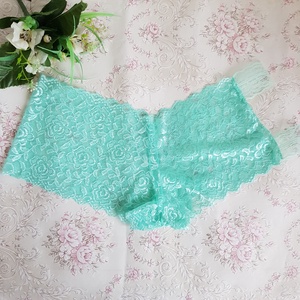 XL-2XL / 48-50-es méretű, egyedi készítésű francia csipke bugyi, fehérnemű - ruha & divat - női ruha - fürdőruha & fehérnemű - Meska.hu