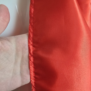 Piros szatén sál, kendő, vállkendő, stóla - esküvő - kiegészítők - bolero és válltakaró - Meska.hu