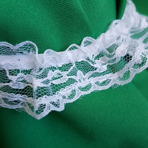 Hófehér csipkés, hófehér masnis menyasszonyi harisnyakötő, combcsipke - esküvő - kiegészítők - harisnyatartó & valami kék - Meska.hu