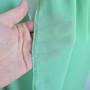 Élénk mentazöld színű muszlin sál, kendő, vállkendő, stóla - telítettebb színű - esküvő - kiegészítők - bolero és válltakaró - Meska.hu