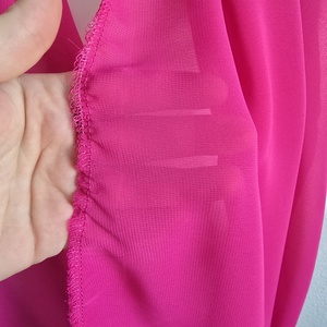 Fukszia színű muszlin sál, kendő, vállkendő, stóla - esküvő - kiegészítők - bolero és válltakaró - Meska.hu