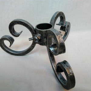 Karácsonyfatalp kovácsoltvasból -  - Meska.hu