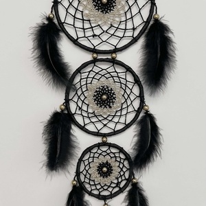 Horgolt álomfogó, álomcsapda, Otthon & Életmód, Dekoráció, Fali és függő dekoráció, Álomfogó, Horgolás, MESKA