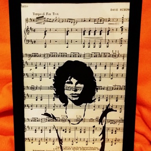 JIM MORRISON - THE DOORS / FALI KÉP (A/4-es méretű) - Meska.hu