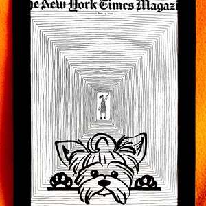 Yorki, Otthon & Életmód, Dekoráció, Kép & Falikép, Üvegkép, Festészet, MESKA