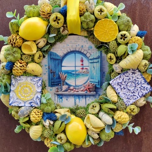 Nyári kopogtató Amalfi - Meska.hu
