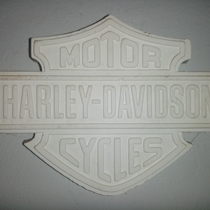  Harley Davidson falidísz öntőforma fájlok 3D nyomtatáshoz, Otthon & Életmód, Dekoráció, Kép & Falikép, 3d képek, Mindenmás, MESKA