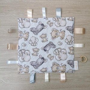 Cimkekendő- Bébi állatos UNISEX - Meska.hu
