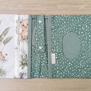 Baba látogató ajándék csomag 3 db-os  - ÚJ DESIGN kölyök vadállatos- UNISEX - játék & sport - babalátogató ajándékcsomag - Meska.hu