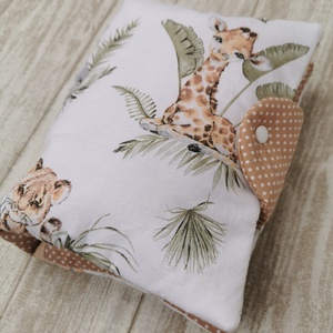 Utazó pelenkatartó táska - kölyök vadállatos Beige belsővel - UNISEX - táska & tok - pelenkatáska - pelenkatartó tok - Meska.hu