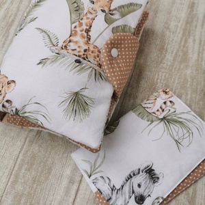 Baba látogató ajándék csomag 2 db-os - kölyök vadállatos Beige belsővel - UNISEX - Meska.hu
