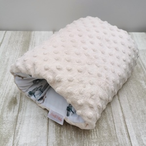 Karpárna állatkert - beige minkyvel UNISEX - otthon & életmód - lakástextil - párna & párnahuzat - Meska.hu