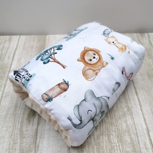 Karpárna állatkert - beige minkyvel UNISEX - Meska.hu