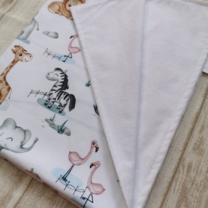 PRÉMIUM Pelenkázó alátét - állatkert UNISEX - szépségápolás - pelenka & babaápolás - pelenkázó alátét - Meska.hu
