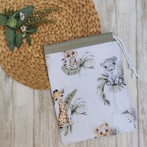 Ovis tisztasági zsák - kölyök vadállatos- zsálya - játék & sport - ovis felszerelés - tisztasági csomag - Meska.hu