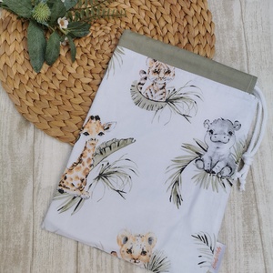 Ovis tisztasági zsák - kölyök vadállatos- zsálya, Játék & Sport, Ovis felszerelés, Tisztasági csomag, Varrás, MESKA