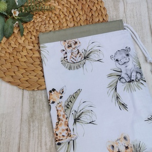 Ovis tisztasági zsák - kölyök vadállatos- zsálya - játék & sport - ovis felszerelés - tisztasági csomag - Meska.hu