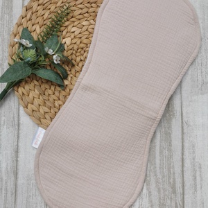 Büfiztető vállkendő - Bézs duplagéz anyagból UNISEX, Játék & Sport, Baba & babaház, Babaruha, babakellék, Varrás, MESKA