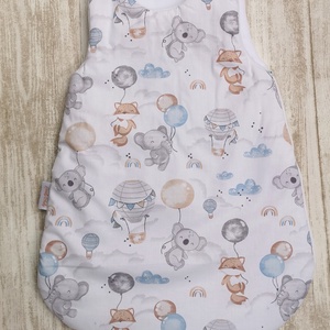 Baba hálózsák - Elefánt, róka, koala lufival - Meska.hu