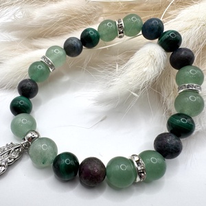 rubin/zafir -malachit-aventurin , Otthon & Életmód, Dekoráció, Spiritualitás, Ásványok, Ékszerkészítés, MESKA