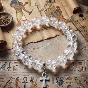 Roppantott hegyikristály , Otthon & Életmód, Dekoráció, Spiritualitás, Ásványok, Ékszerkészítés, Az Élet Kulcsa: Thot Tudása és Ízisz Fénye
Ez az ékszer nem csupán dísz, hanem a kozmikus tisztaság..., MESKA