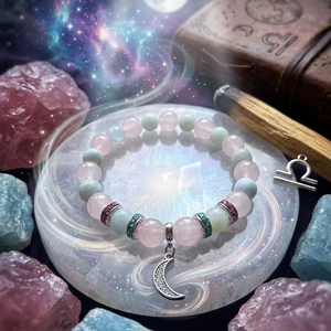 Amazonit / rózsakvarc  - Meska.hu