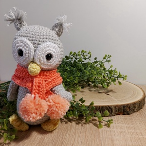 Horgolt Bagoly - Amigurumi - Meska.hu
