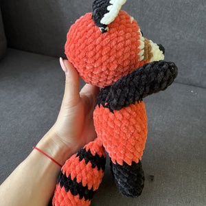 Horgolt Plüss Vörös Panda - Maci - Jaték - játék & sport - plüssállat & játékfigura - maci - Meska.hu