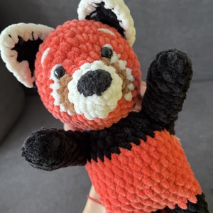 Horgolt Plüss Vörös Panda - Maci - Jaték, Játék & Sport, Plüssállat & Játékfigura, Maci, Horgolás, Varrás, MESKA