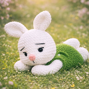 Kertésznyuszi - baba - mama - baba játékok - szundikendő, alvóka - Meska.hu