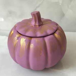 Tök kaspó1 - szeder-vörösarany, Otthon & Életmód, Dekoráció, Dísztárgy, , MESKA