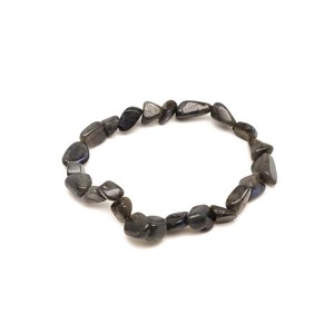 Labradorit sötét pebble karkötő 6-10mm, Ékszer, Karkötő, Ásványkarkötő, , MESKA