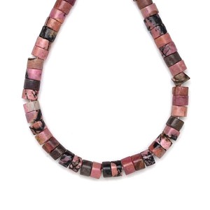 Rodonit korong 6x3mm  ékszerkészítő alapanyag (füzér), Kellékek & szerszámok, Ásvány alapanyag, Ásványfüzér, , MESKA