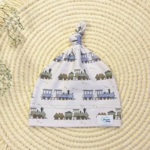 LuannaBaby baba sapka - vonatos - Meska.hu