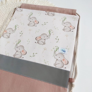 Ovis tornazsák, elefánt, LuannaBaby  - játék & sport - ovis felszerelés - ovis tornazsák - Meska.hu