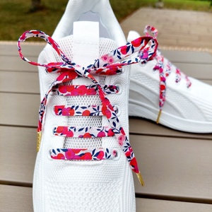 Liberty cipőfűző, Wiltshire pink, LuannaBaby  - ruha & divat - cipő & papucs - cipő, szandál - Meska.hu