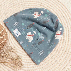 Téli gyerek sapka, sálas maci kék, LuannaBaby , Ruha & Divat, Sál, Sapka, Kendő, Sapka, Varrás, MESKA