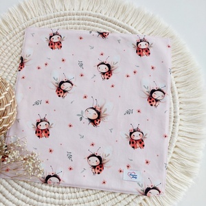 Katica mintás vízhatlan újraszalvéta szendvics csomagolására, LuannaBaby  - Meska.hu