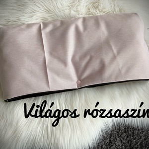 Babakocsi kézmelegítő /világos rózsaszín/ - baba - mama - babaruházat - baba hálózsák, bundazsák - Meska.hu