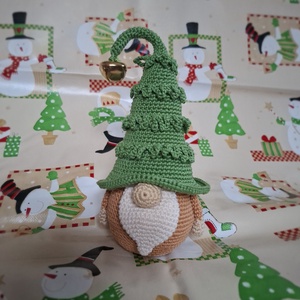 Karácsonyi manó - Meska.hu