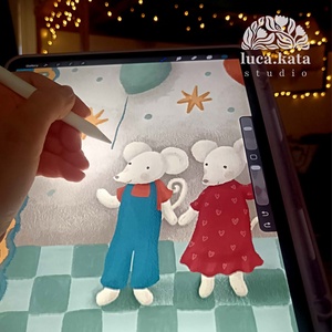 ,,Léggömbök személyre szóló 3 db-os illusztrációs kollekció, babaköszöntő, keresztelő ajándék - baba - mama - babaszoba dekoráció - babaszoba kép - Meska.hu