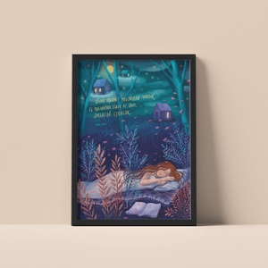 Illusztráció - Szerb Antal idézettel  - művészet - grafika & illusztráció - digitális - Meska.hu