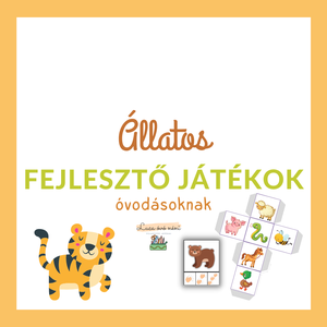 Állatos fejlesztő játékok óvodásoknak (nyomtatható), Játék & Sport, Készségfejlesztő és Logikai játék, Oktató játékok, Fotó, grafika, rajz, illusztráció, MESKA