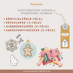 Karácsonyi alkotós csomag (nyomtatható PDF) -  - Meska.hu