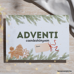 Adventi (karácsonyi) csendeskönyv (nyomtatható), Játék & Sport, Készségfejlesztő és Logikai játék, Oktató játékok, Fotó, grafika, rajz, illusztráció, MESKA