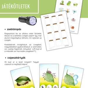 Méhecskés fejlesztő játékok (pdf) - játék & sport - készségfejlesztő és logikai játék - oktató játékok - Meska.hu